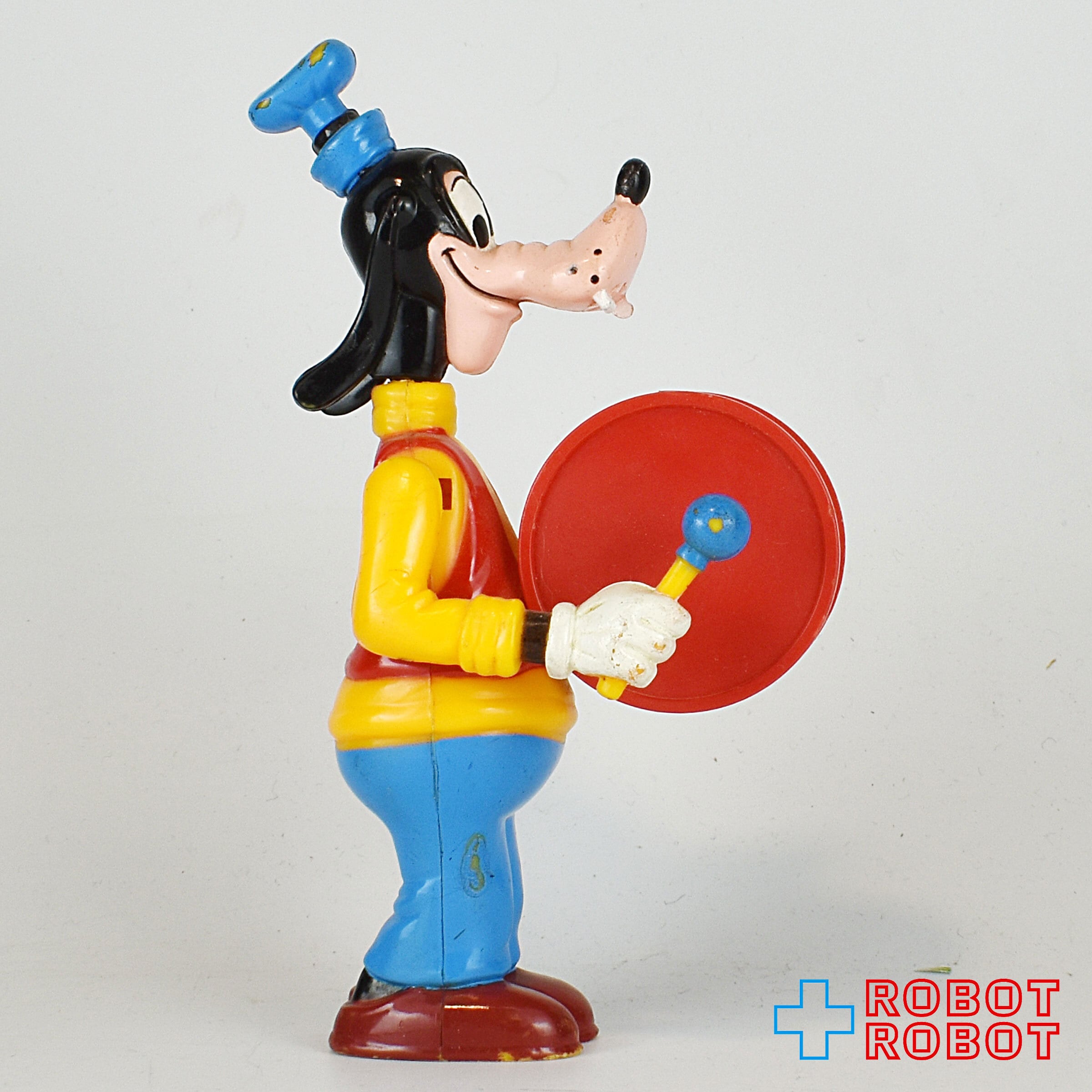 レドラプラスチック製　グーフィー フィギュア 約35cm ウォルトディズニープロダクション グーフィー ソフビ ラバードール