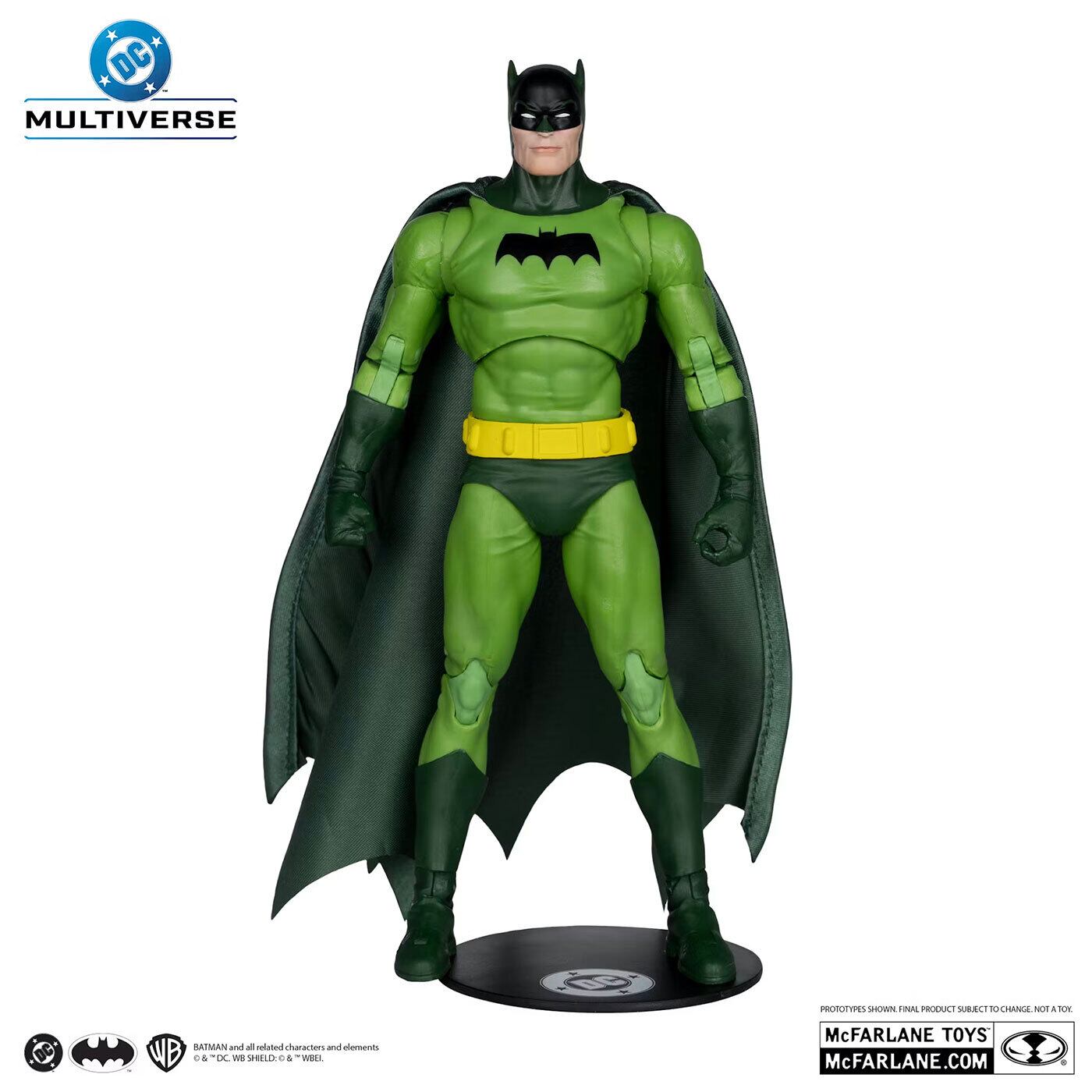 DC マルチバース #334 バットマン グリーン・スーツ コミック/ Detective Comics #241 レッド プラチナム エディション 7インチ アクションフィギュア 国内版 未開封