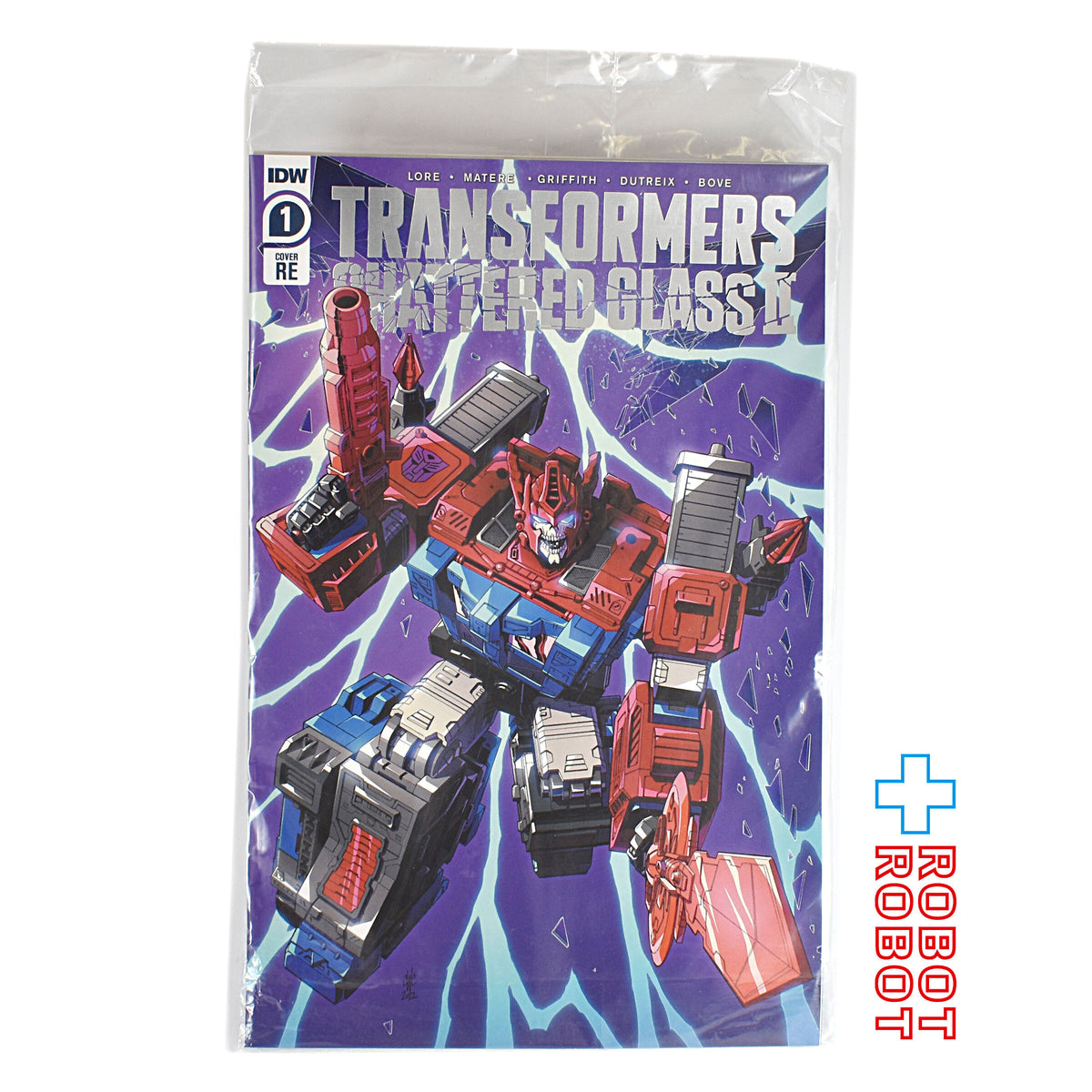 ハズブロ トランスフォーマー シャッタード・グラス ウルトラマグナス & IDWパブリッシング コミック 箱入未開封
