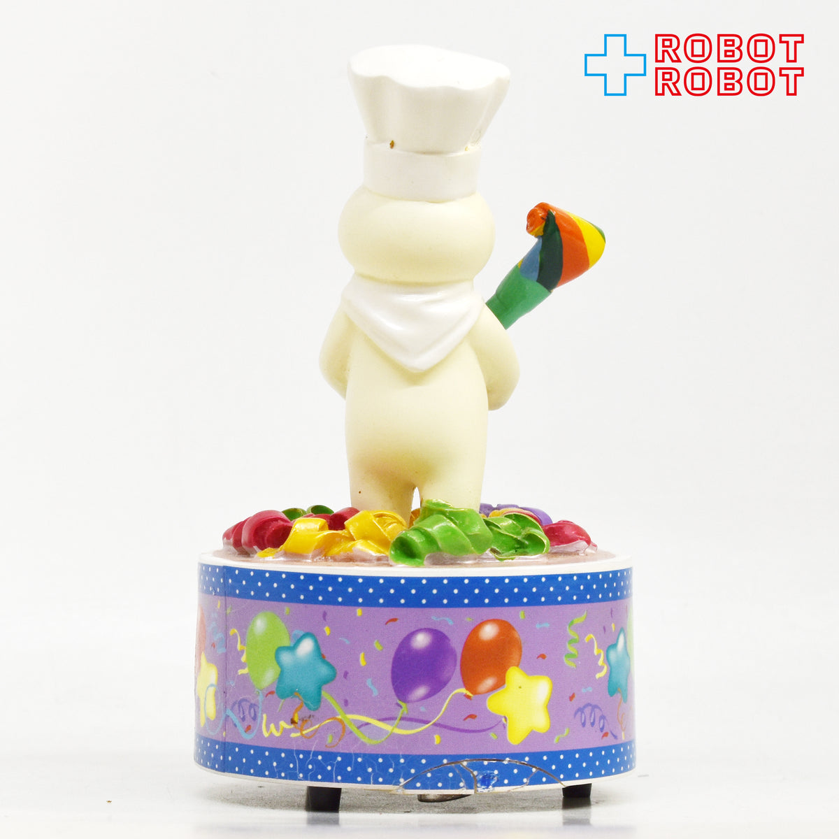※難有り：ピルズベリー ポッピンフレッシュ ドゥボーイ ハッピーバースデー オルゴール フィギュアリン 2011 企業物