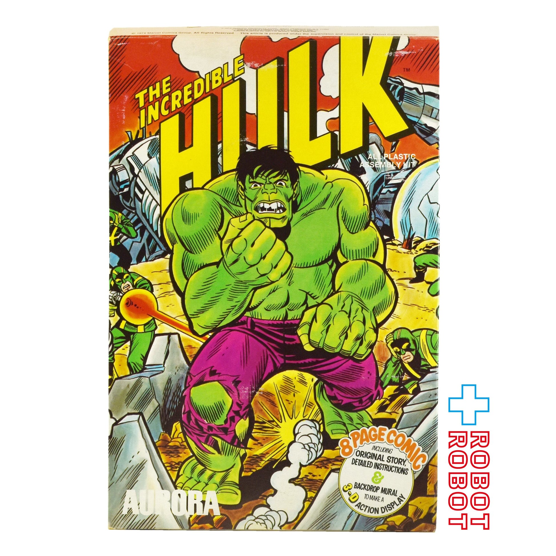 オーロラ社 インクレディブル・ハルク プラモデル 未組立 - ROBOTROBOT