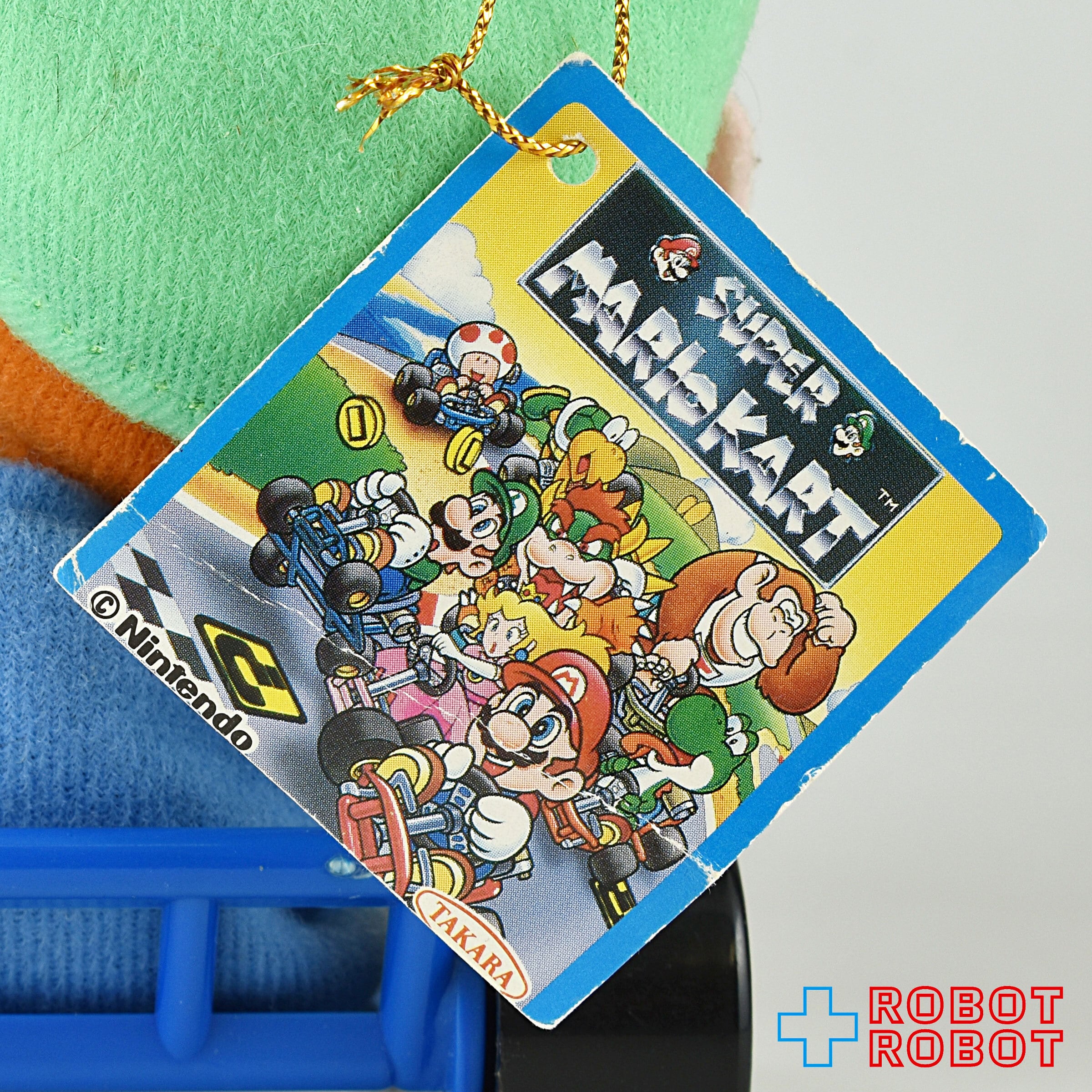 タカラ 任天堂 スーパーマリオカート ルイージ ぬいぐるみ人形