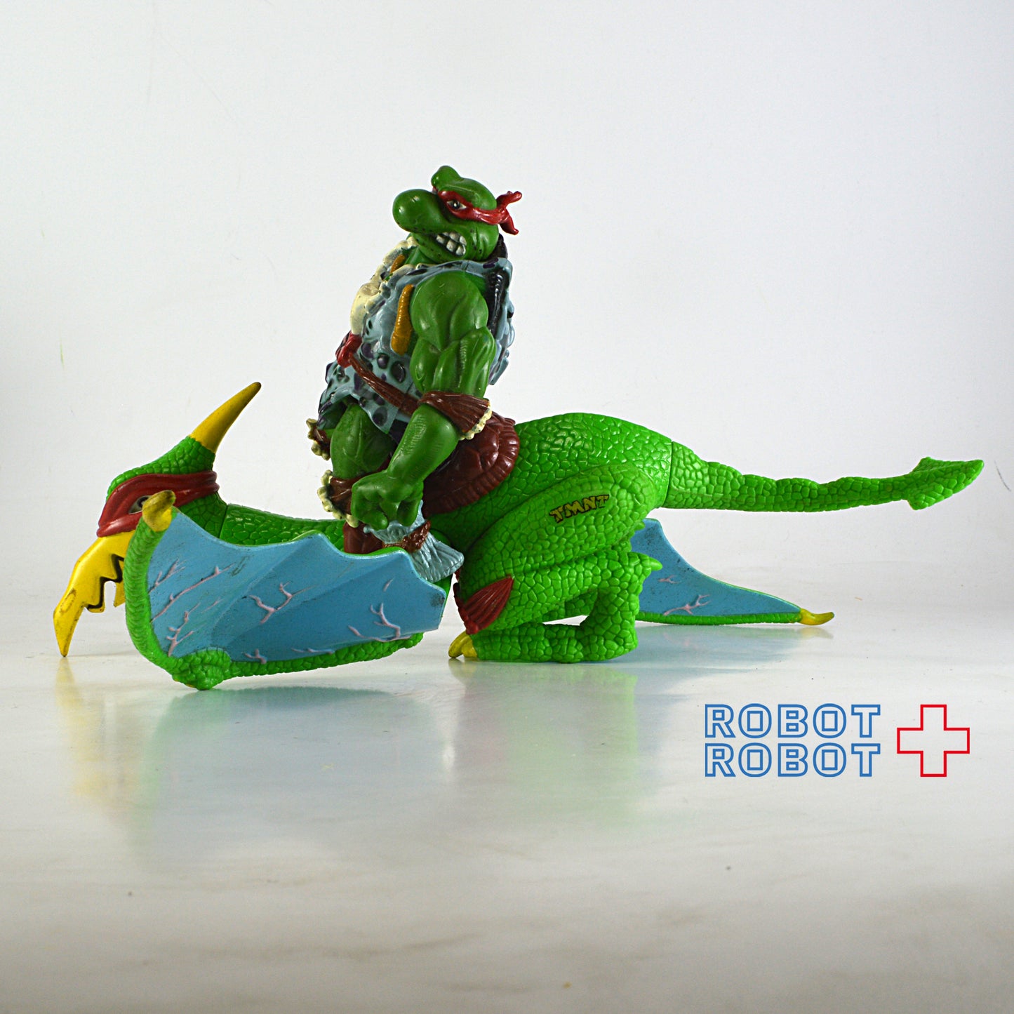 プレイメイツ ティーンエイジ・ミュータント・ニンジャ・タートルズ TMNT ケイブラファエロと恐竜 アクションフィギュア ルース