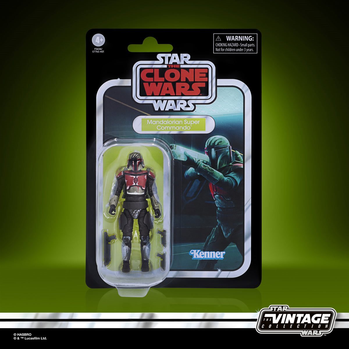 スター・ウォーズ VC243 マンダロリアン・スーパー・コマンドー [クローン・ウォーズ] ヴィンテージコレクション 3.75インチ アクションフィギュア US版 未開封
