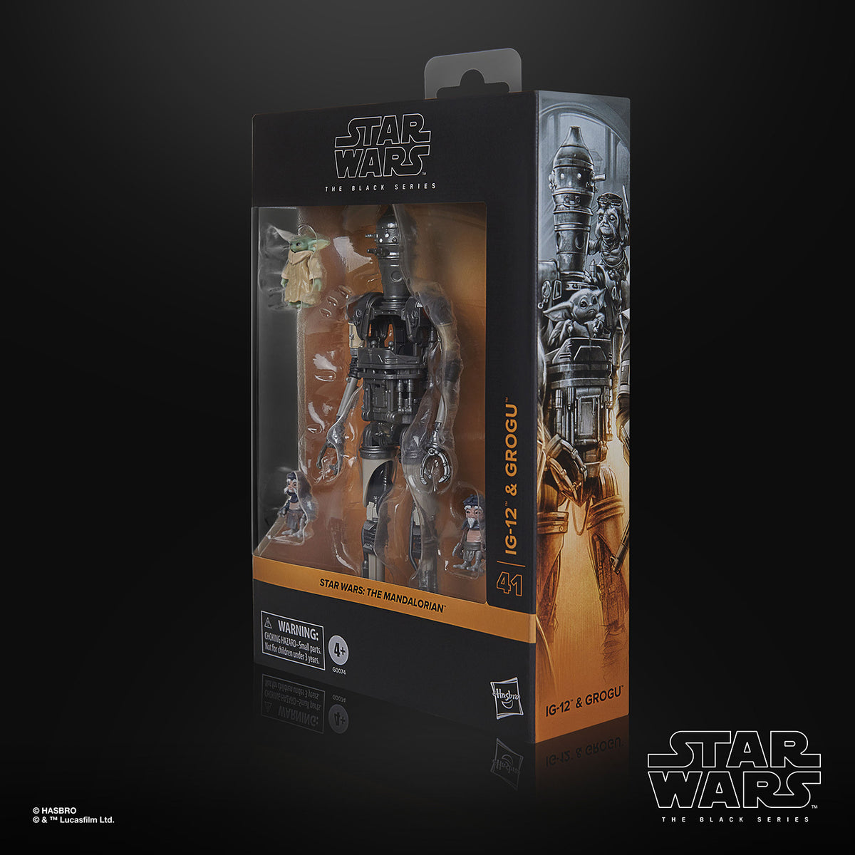 スター・ウォーズ ブラックシリーズ #MAN41 IG-12 & グローグー [マンダロリアン] 6インチ アクションフィギュア US版 未開封