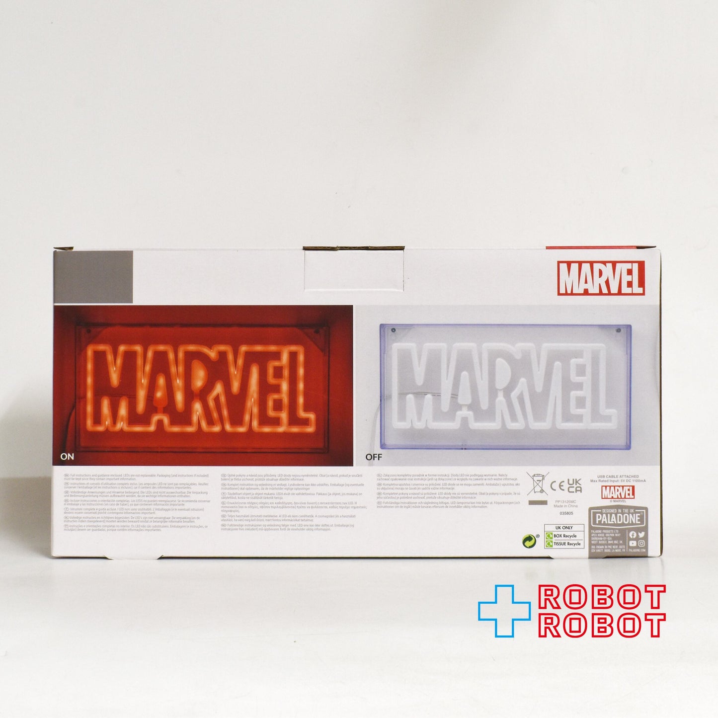 Paladone マーベル アイコニック ロゴ ライト 未開封