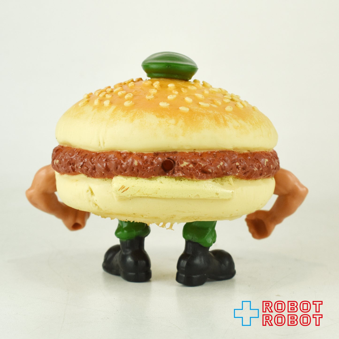 マテル フードファイターズ バーガーダイヤ アクションフィギュア (ハンバーガー)