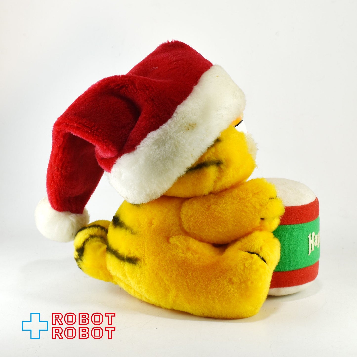 Dakin ガーフィールド ぬいぐるみ ドラマー ハッピーホリデイ クリスマス 紙タグ付き 1981