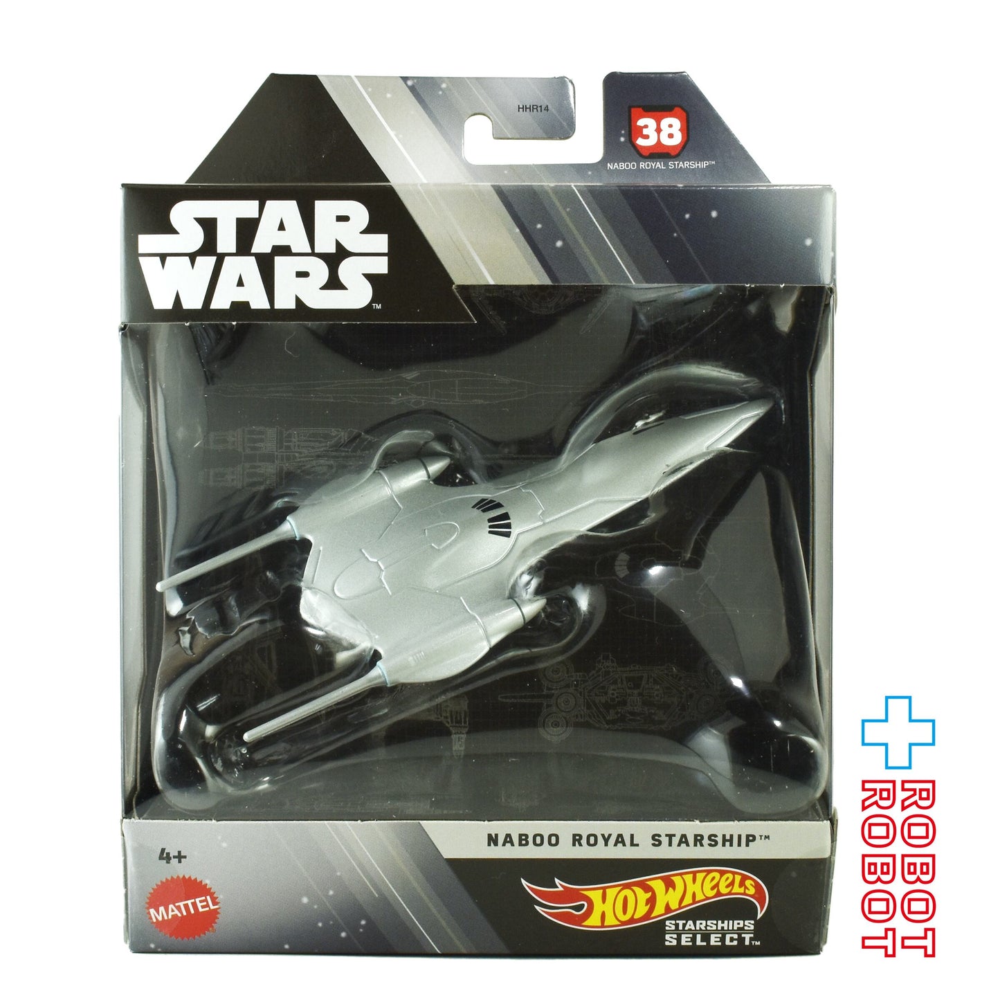 マテル ホットウィール スター・ウォーズ スターシップス セレクト ナブー・ロイヤル・スターシップ 1/50 ダイキャスト ビークル 未開封