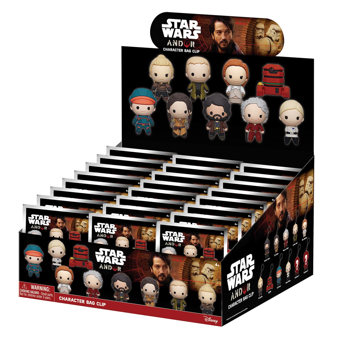 モノグラム フィギュラル バッグ クリップ スターウォーズ キャシアン・アンドー 1パック 未開封