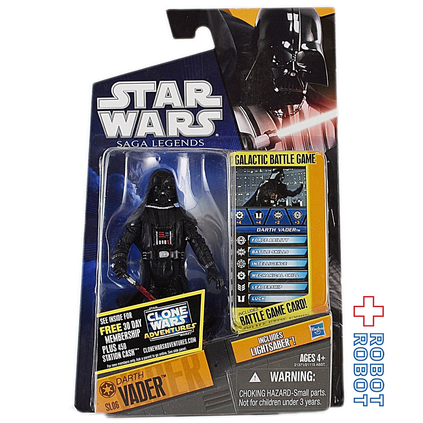 スター・ウォーズ SL2010 SL06 ダース・ベイダー サーガ・レジェンズ 3.75インチ アクションフィギュア 未開封