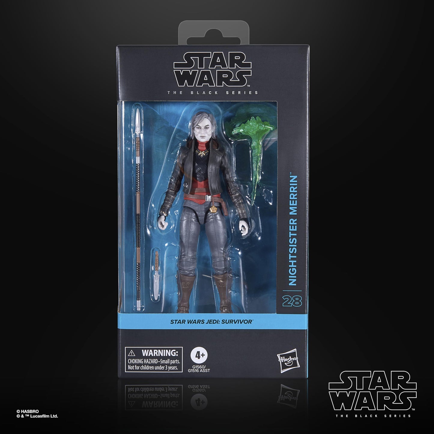 スター・ウォーズ ブラックシリーズ #GG28 ナイトシスター・メリン [ジェダイ・サバイバー] 6インチ アクションフィギュア 未開封
