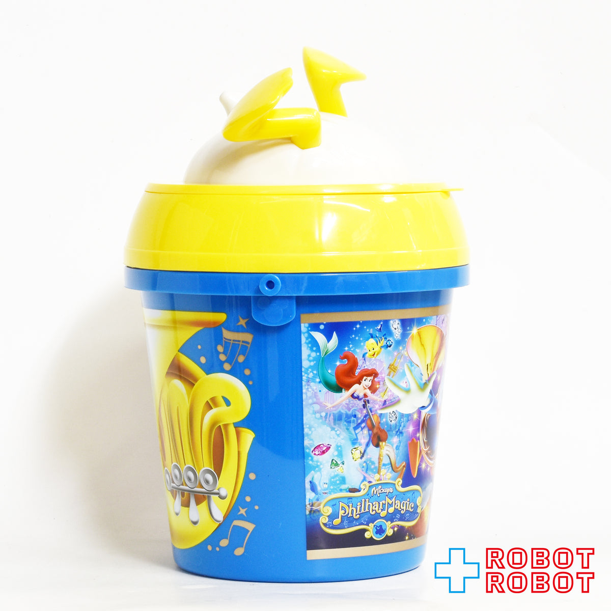 TDL 東京ディズニーランド ミッキーのフィルハーマジック ドナルドダック ポップコーンバケット ストラップ付き
