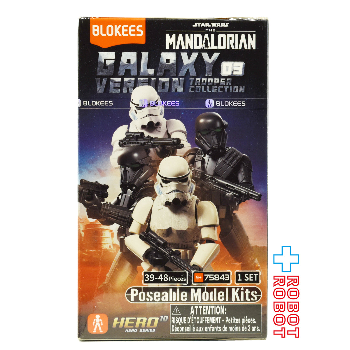 ブロッキーズ スター・ウォーズ マンダロリアン ギャラクシー バージョン 03 モデルキット 未開封