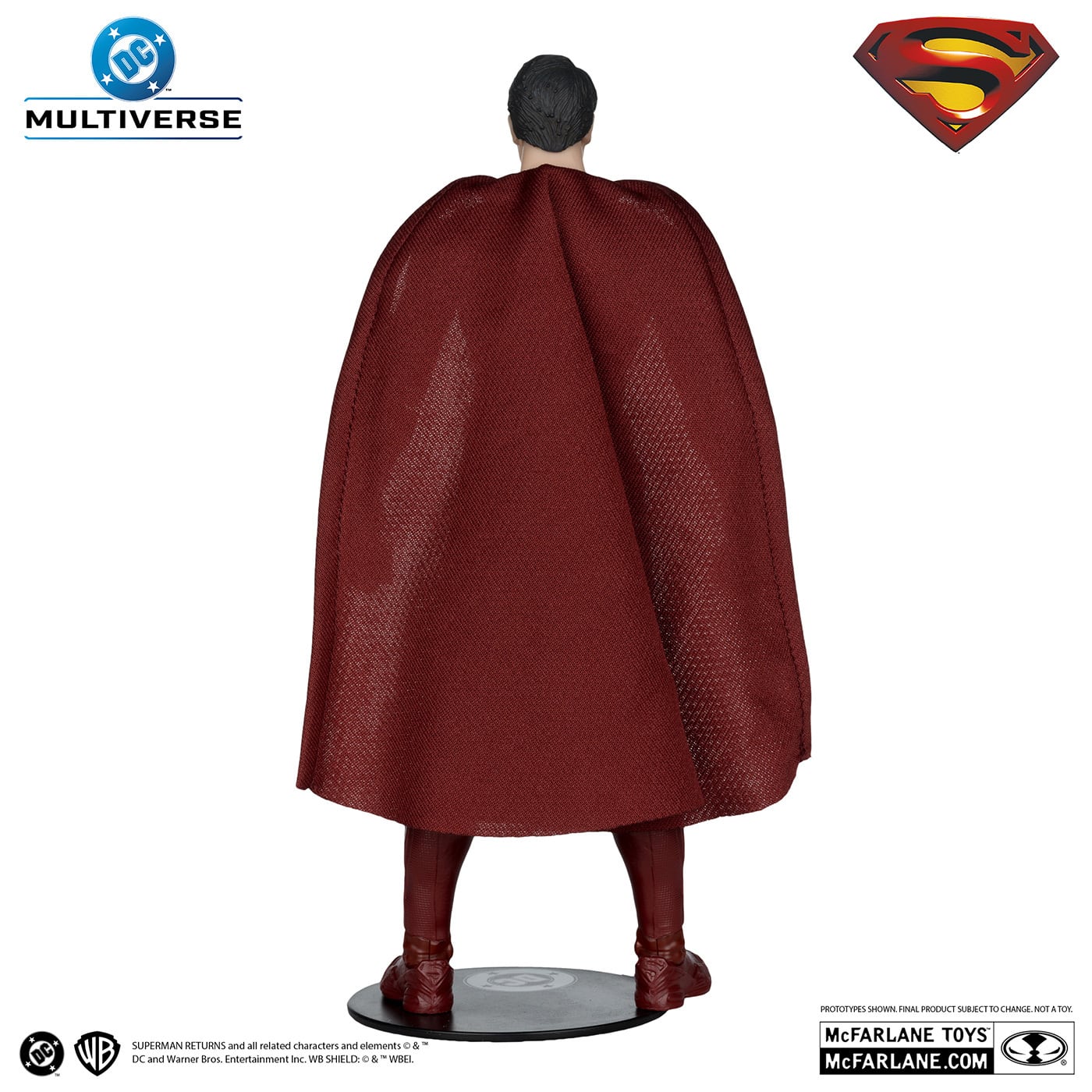 DC マルチバース 映画 スーパーマン リターンズ #336 スーパーマン 7インチ アクションフィギュア 国内版 未開封