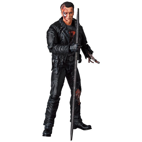 メディコム・トイ MAFEX マフェックス No.191 ターミネーター 2 T-800 (バトルダメージ Ver.) アクションフィギュア 未開封