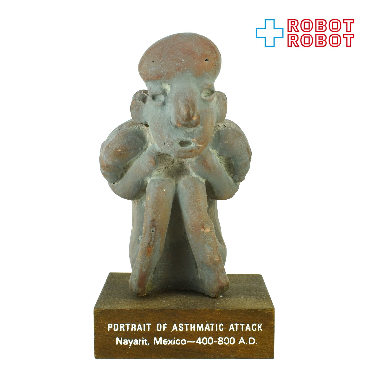 喘息発作のポートレート 医薬品メーカー陶器スタチュー