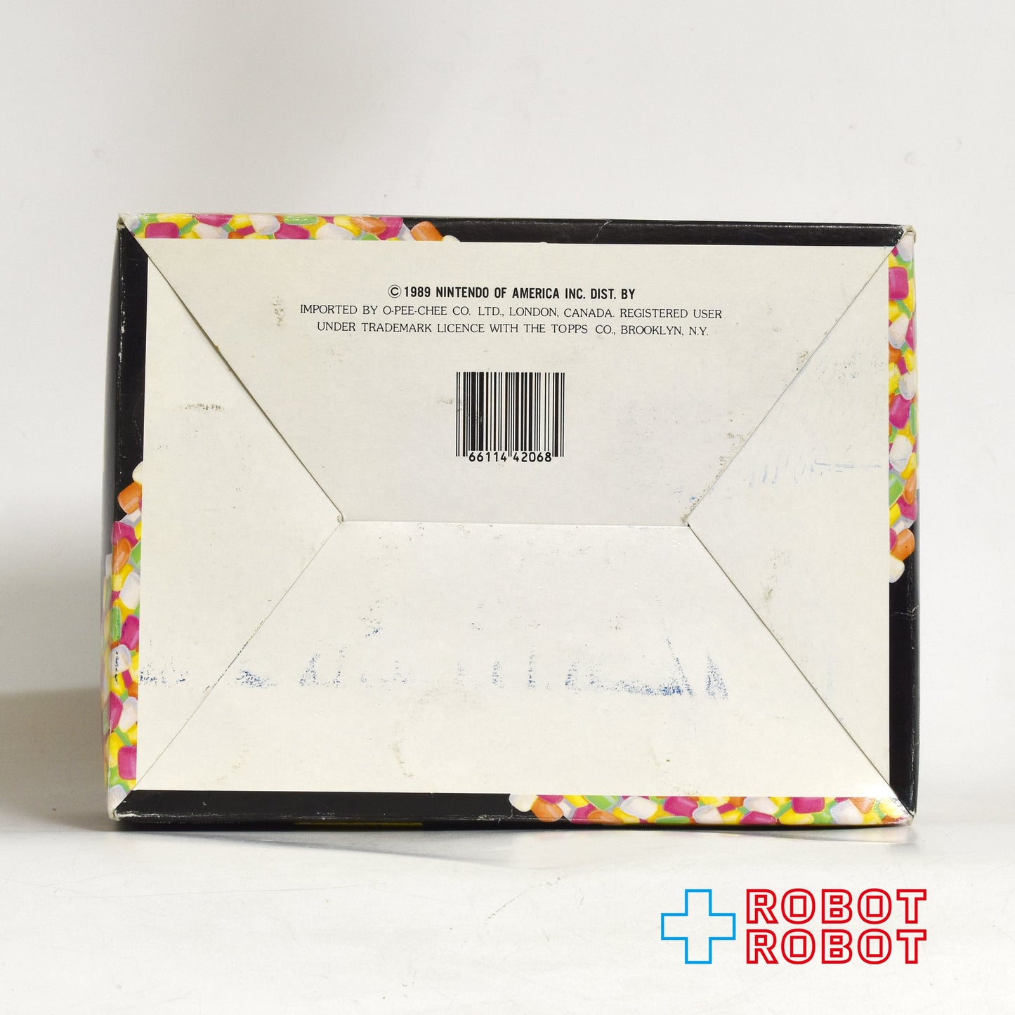トップス ニンテンドー スーパーマリオ バブルガムディスペンサー 空箱