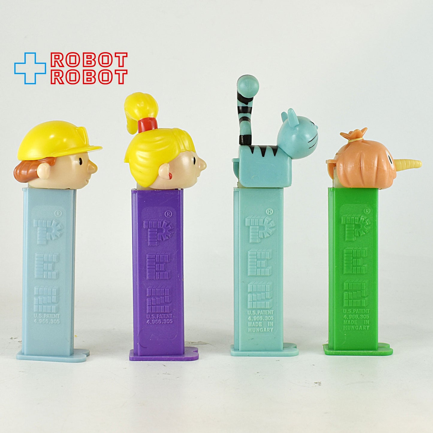 PEZ ボブとはたらくブーブーズ ディスペンサー プラスチックフィギュア