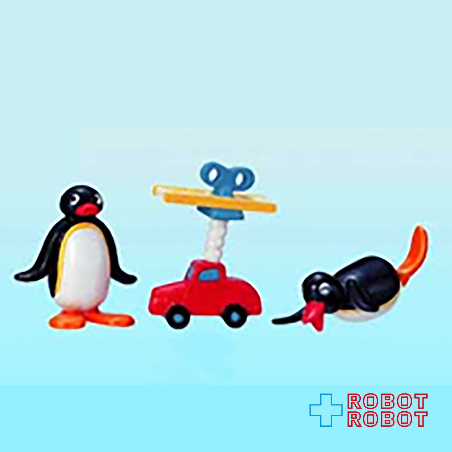 ユージン ピングー ミニジオラマ びっくりピングー 2002 袋入未開封