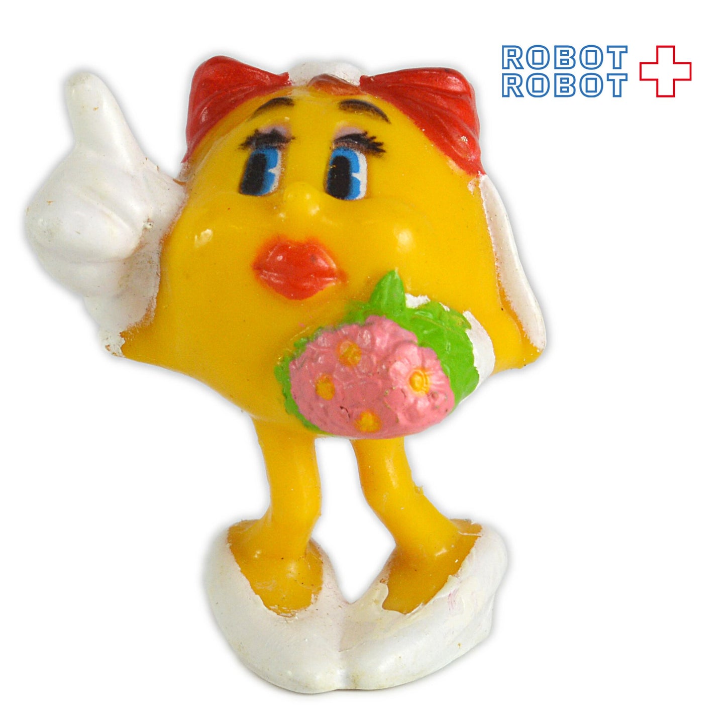 コレコ社 パックマン ミセスパックマン PVCフィギュア 1982