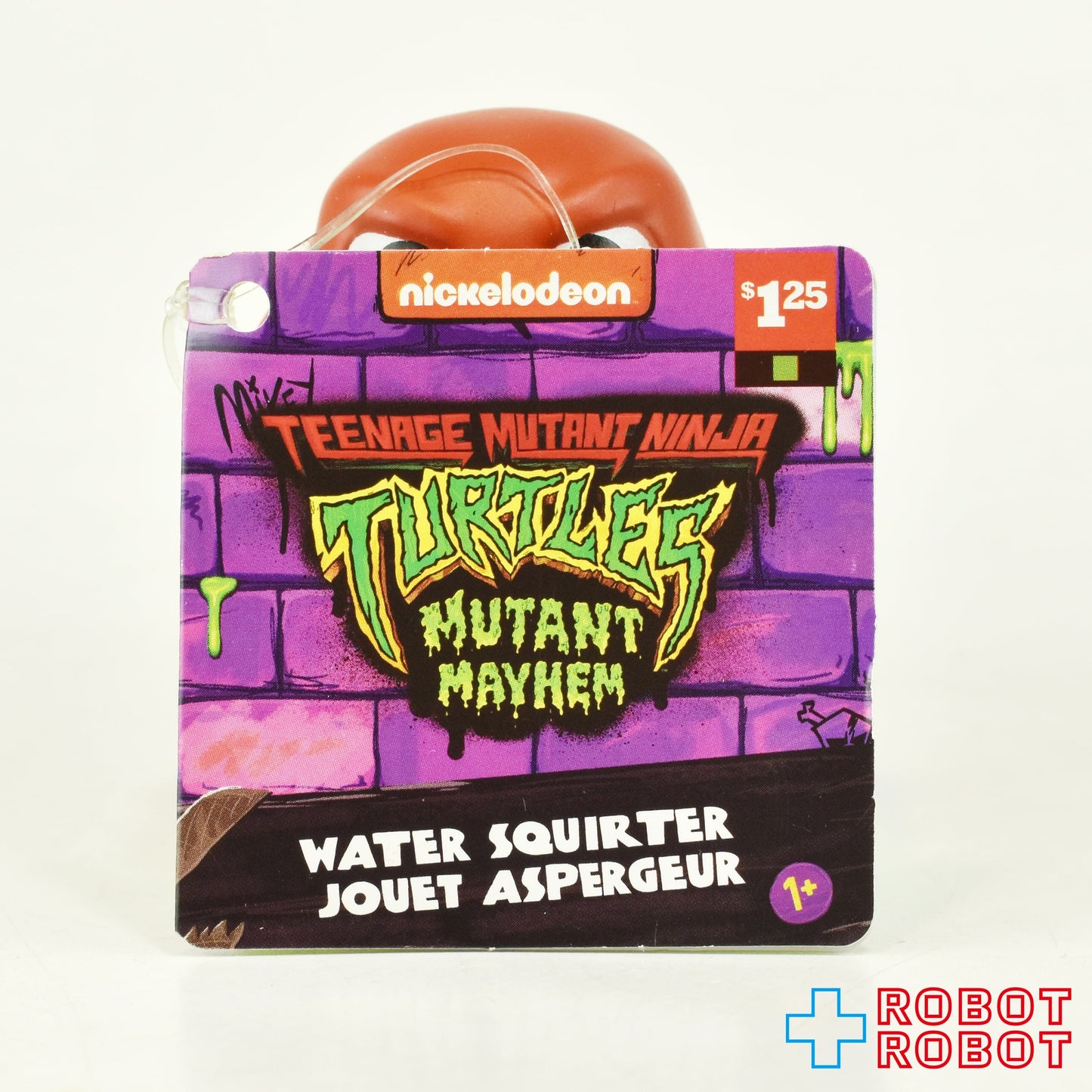 レジェンドトイズ タートルズ ミュータント・パニック！TMNT こどもタートル ラファエロ ソフビ 水鉄砲 フィギュア 紙タグ付き