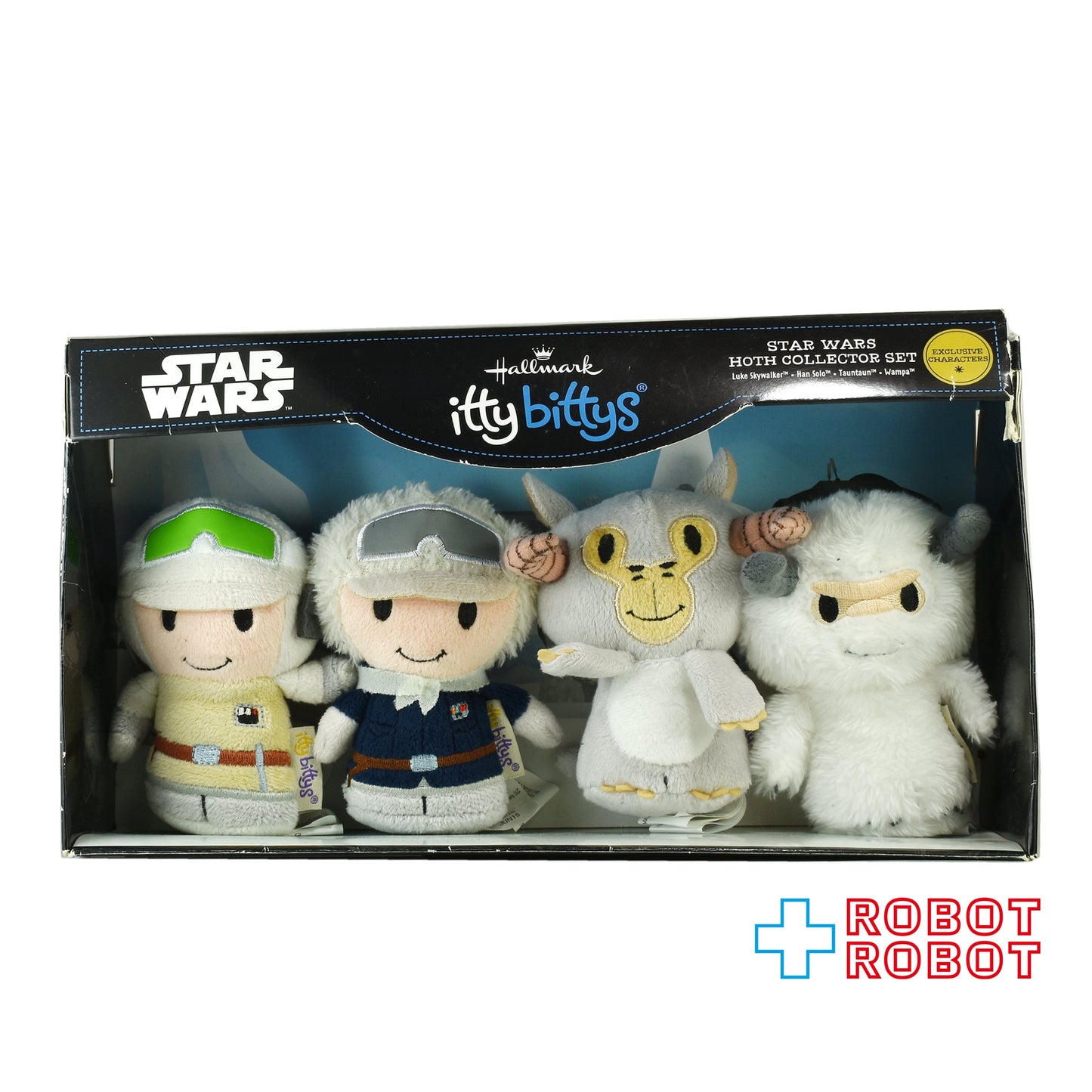 ホールマーク スター・ウォーズ ルーク・スカイウォーカー ハン・ソロ トーントーン ワンパ itty bitty ぬいぐるみ コレクターセット 2016