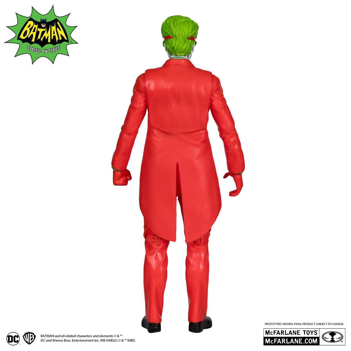 DCレトロ TVドラマ バットマン1966年 TVシリーズ #40 ジョーカー (マスク) 6インチ アクションフィギュア 国内版 未開封