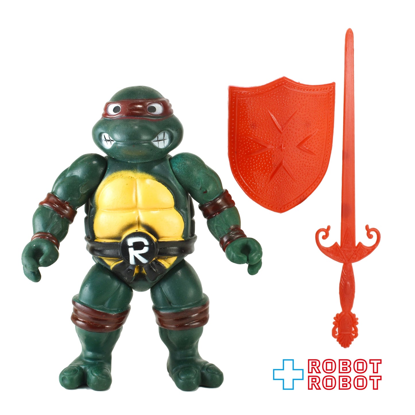 メーカー不明 TMNT ティーンエイジ・ミュータント・ニンジャ・タートルズ/ ラファエロ アクションフィギュア ※難あり