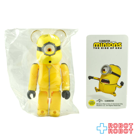 メディコム ベアブリック BE@RBRICK 100% [シリーズ42] CUTE ミニオンズ フィーバー スチュアート 未開封 ４号店商品
