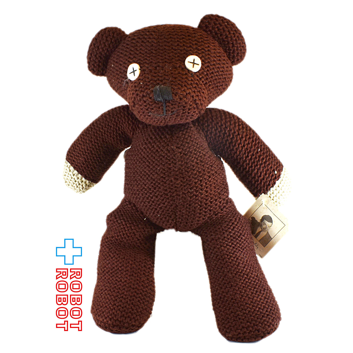 Mr.ビーン ミスタービーン テディベア 編みぐるみ ぬいぐるみ人形 38cm