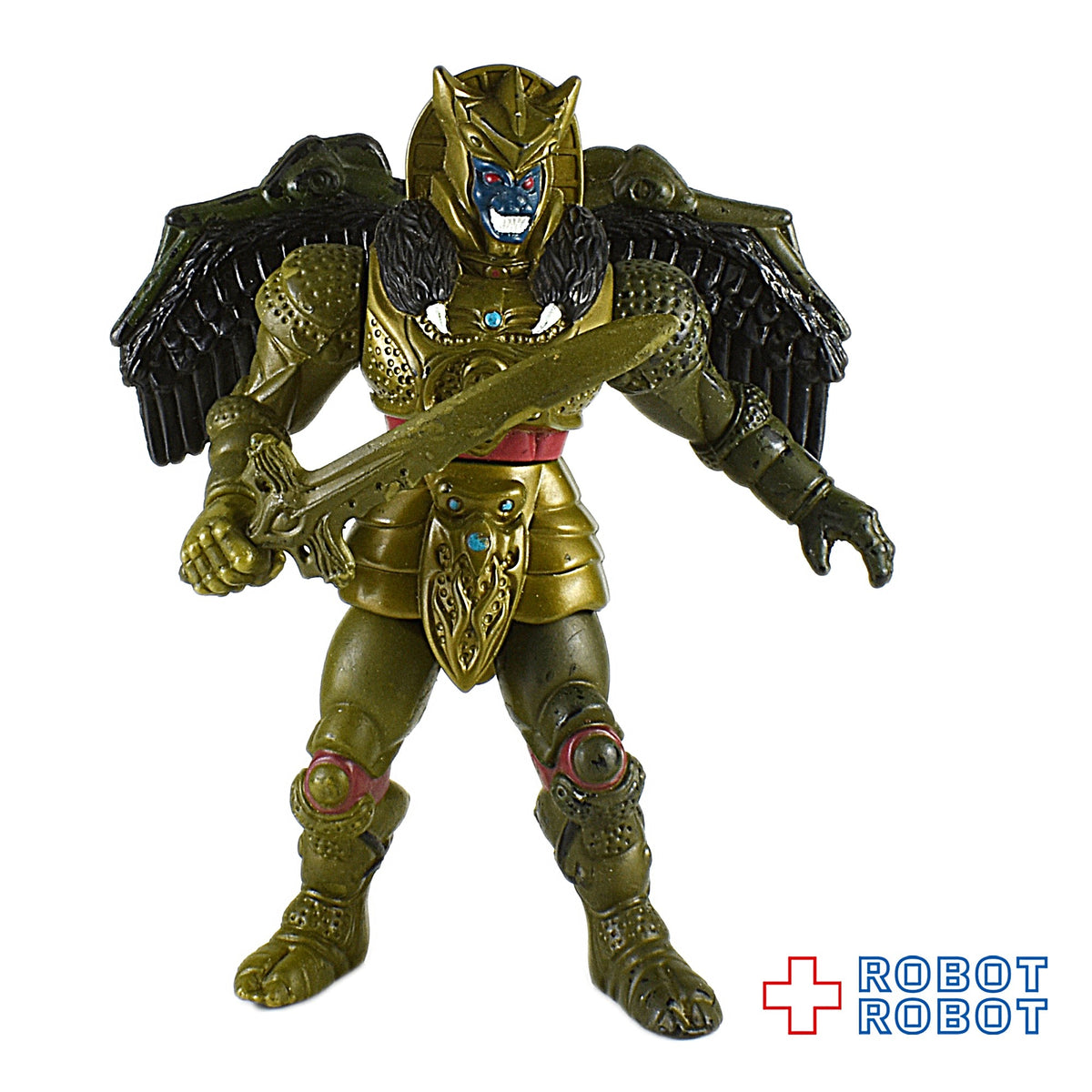 パワーレンジャー ゴールダー 恐竜戦隊ジュウレンジャー グリフォーザー アクションフィギュア 武器付