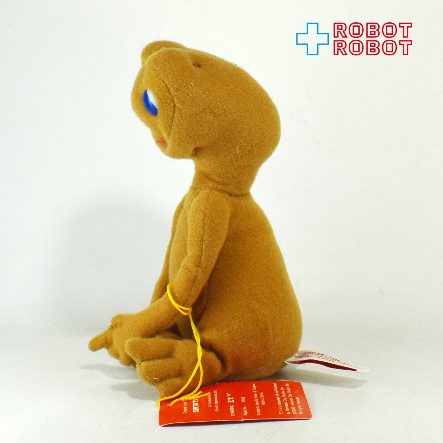 KAMAR社 E.T. ぬいぐるみ人形 20cm メイドイン台湾 紙タグ(赤)付き