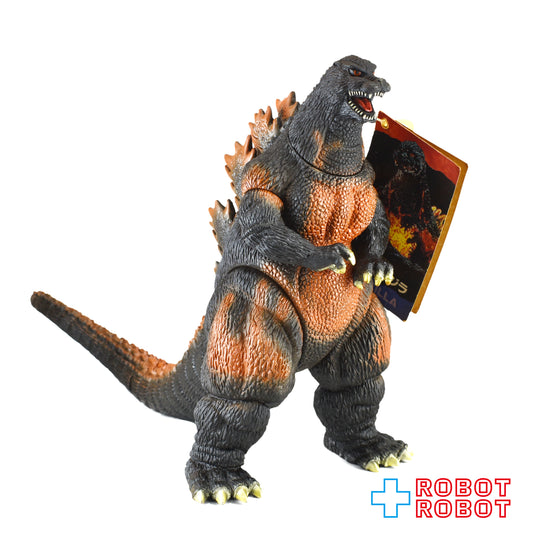 バンダイ 東宝ゴジラ怪獣 VS デストロイア バーニングゴジラ ソフビ 紙タグ付