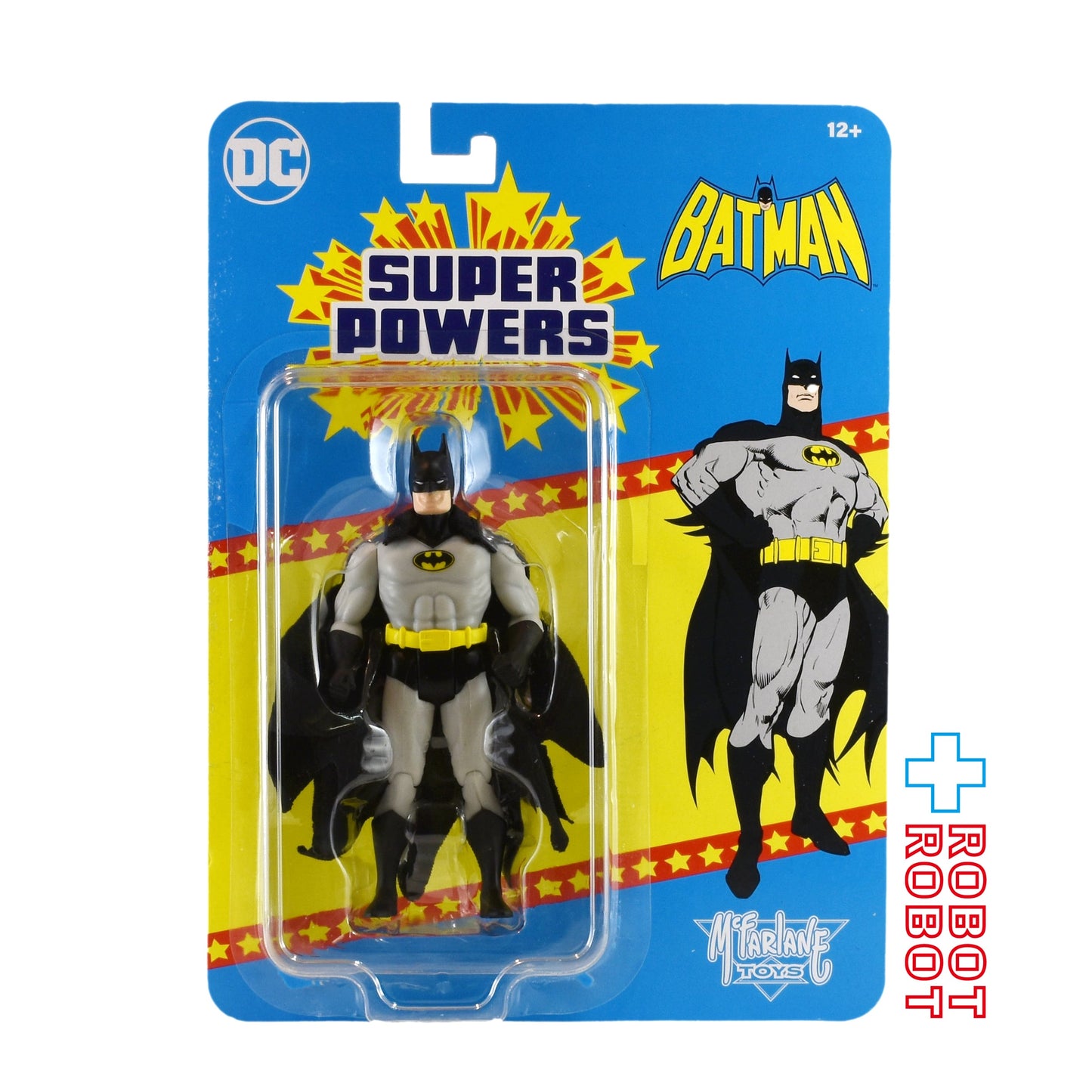 マクファーレン・トイズ DCダイレクト DCスーパーパワーズ #39 バットマン (ブラック＆グレースーツ) 4インチ アクションフィギュア 国内版 未開封