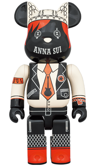 メディコム BE@RBRICK ベアブリック 400% アナスイ 赤 & ベージュ 未開封 ４号店商品 企業物