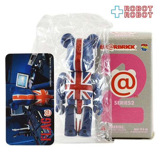 メディコム ベアブリック BE@RBRICK 100% [シリーズ 2] フラッグ イギリス