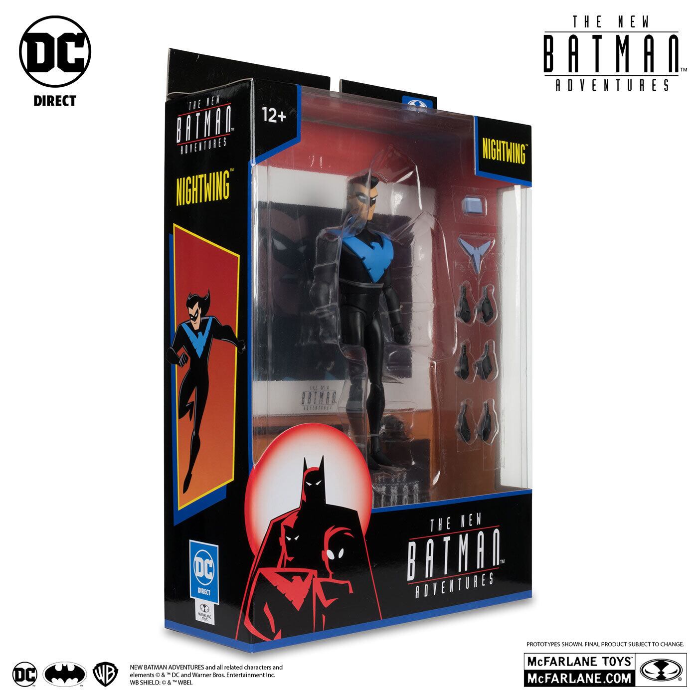 マクファーレン・トイズ DCダイレクト バットマン アニメイテッド ニュー・バットマン・アドベンチャーズ #14 ナイトウィング 6インチ アクションフィギュア 国内版 未開封