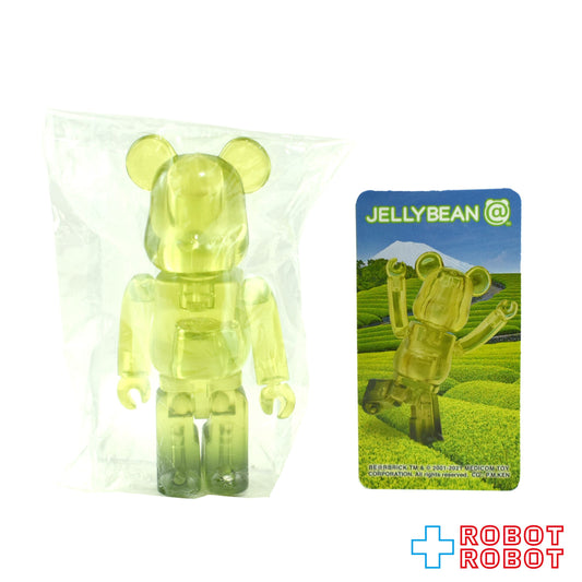 メディコム ベアブリック BE@RBRICK 100% [シリーズ42] JELLYBEAN 緑茶 未開封 ♦︎４号店商品