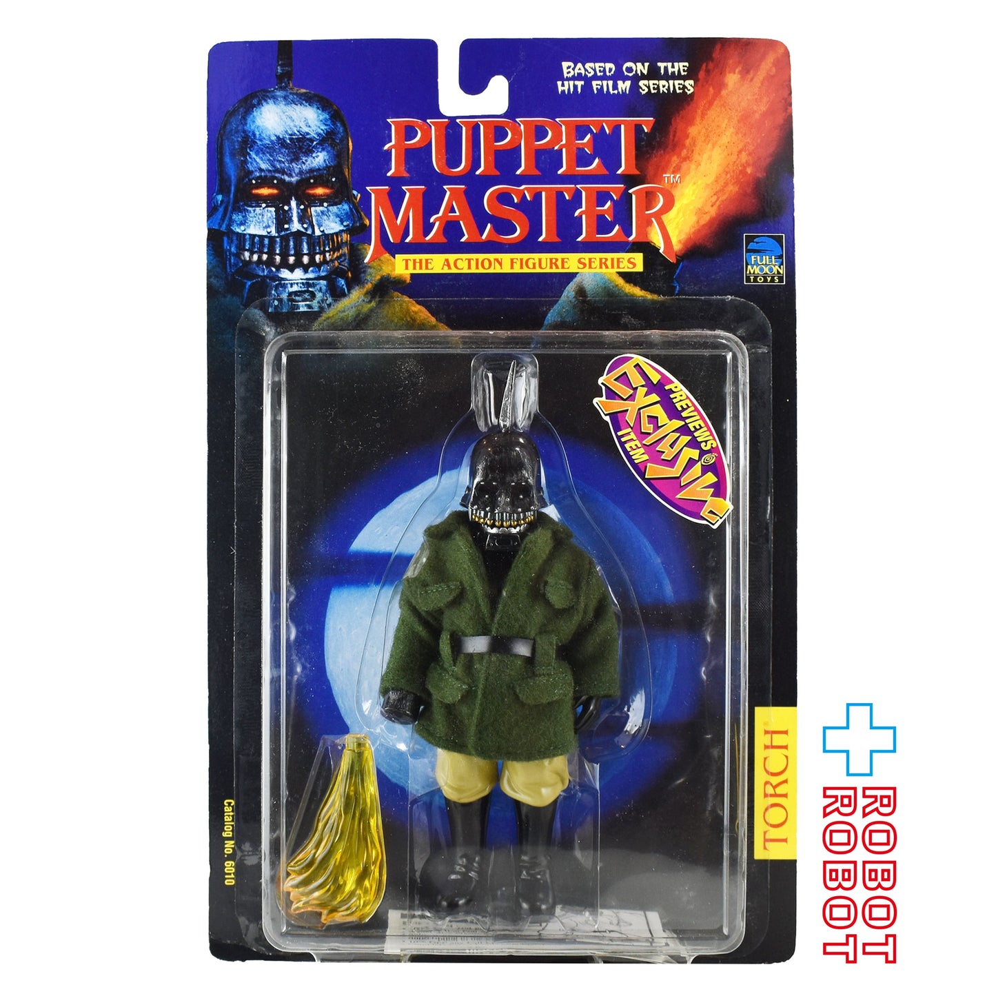パペットマスター No.6010 トーチ プレビュー限定版 アクションフィギュア 1998 未開封