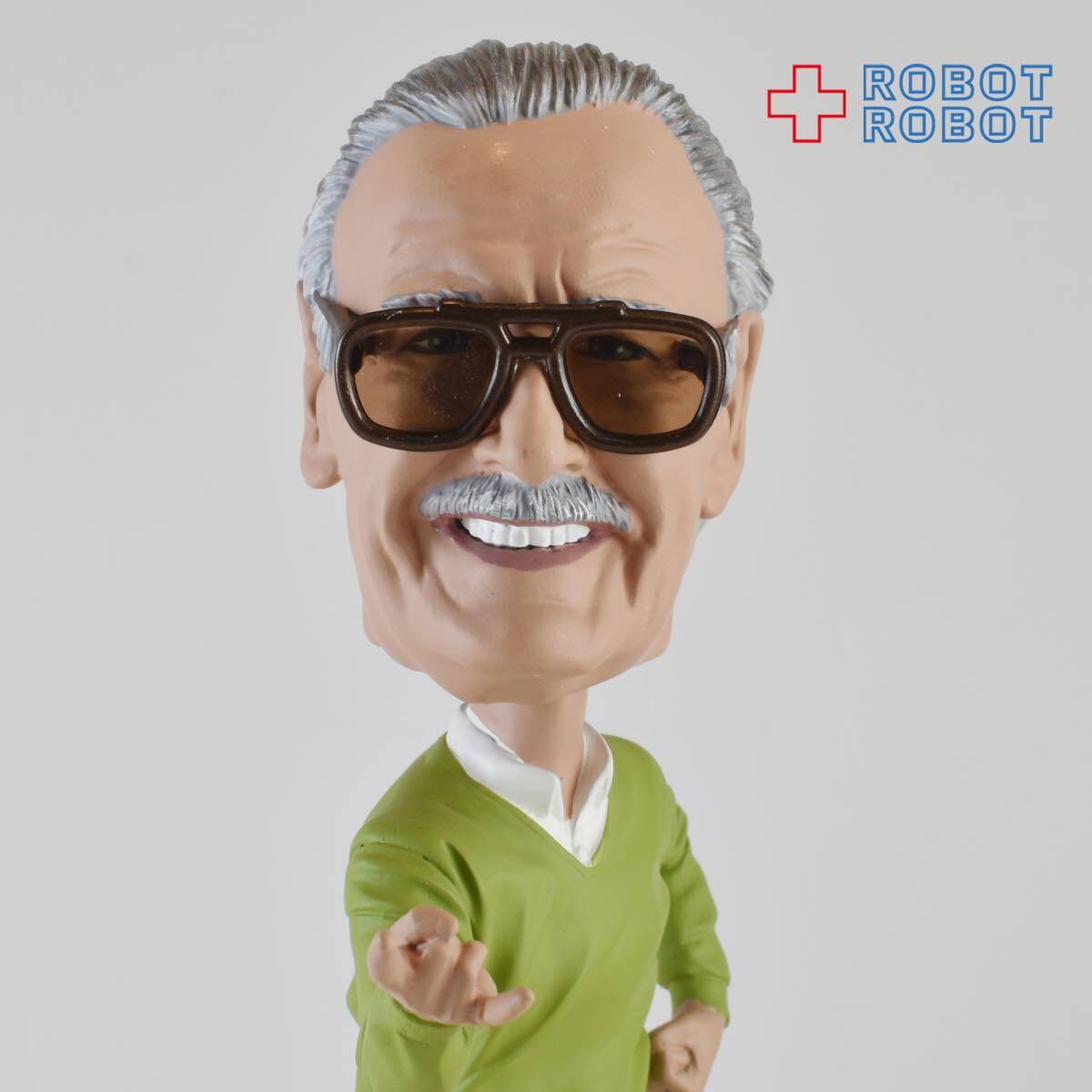 マーベル スタン・リー ボブルヘッド フィギュア 未開封