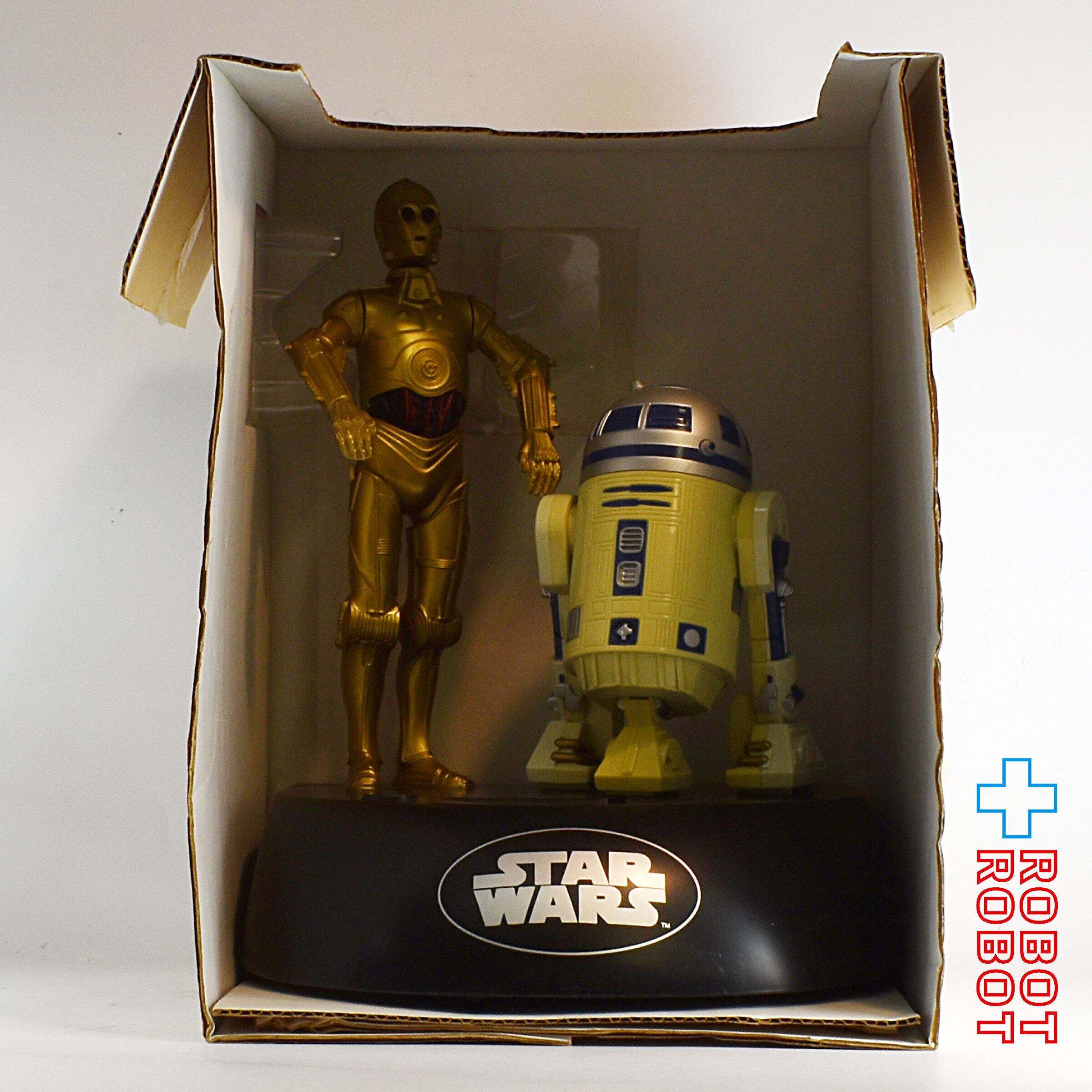 スター・ウォーズ C-3PO & R2-D2 トーキングバンクフィギュア 貯金箱 