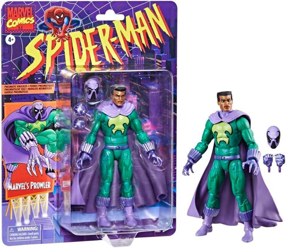 マーベルレジェンド スパイダーマン レトロシリーズ プラウラー 6インチ アクションフィギュア 未開封