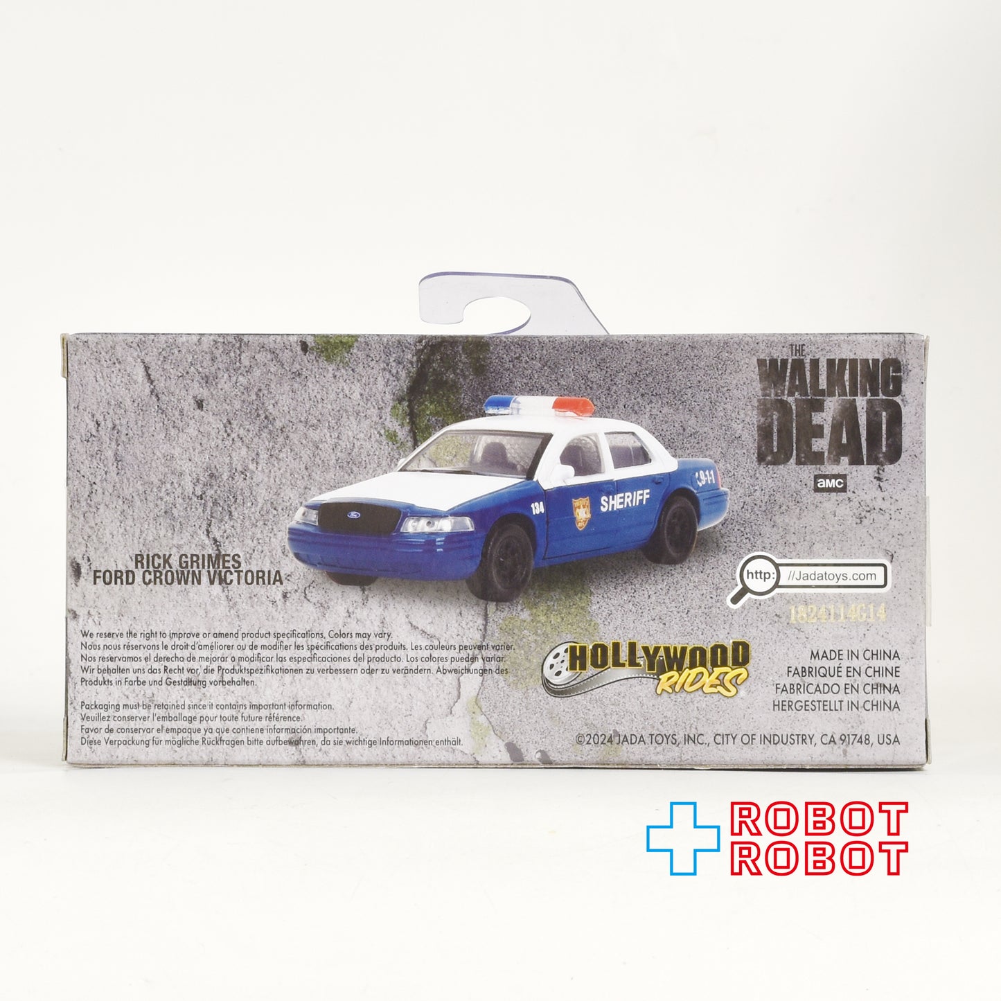 ウォーキング・デッド リック・グライムズ フォード・クラウンビクトリア 1/32スケール メタルダイキャストカー 未開封