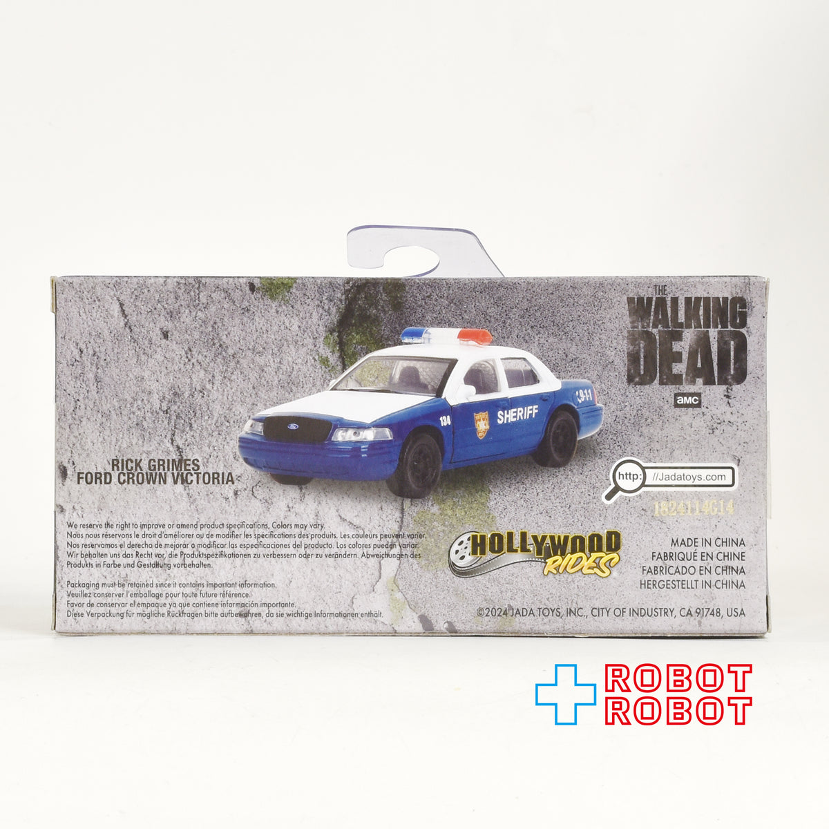 ウォーキング・デッド リック・グライムズ フォード・クラウンビクトリア 1/32スケール メタルダイキャストカー 未開封