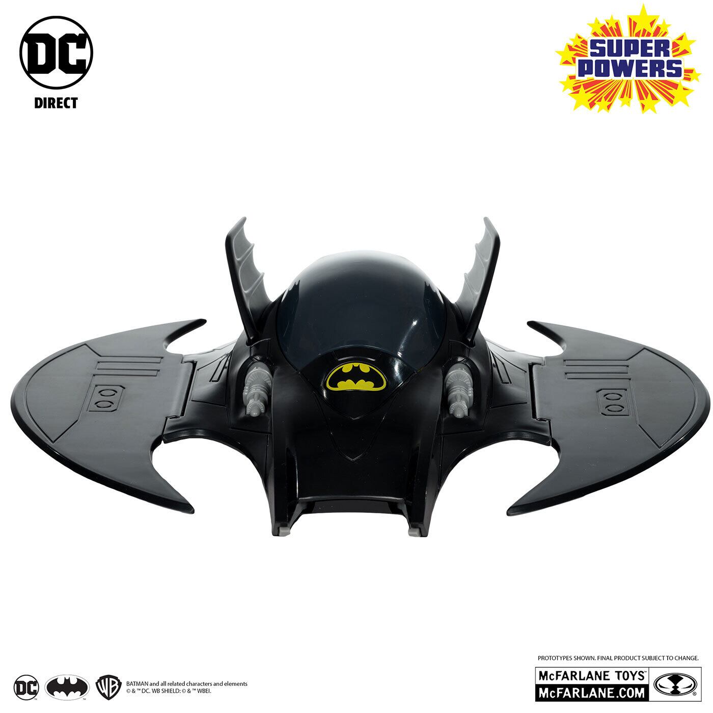 マクファーレン・トイズ DCダイレクト DCスーパーパワーズ バットマン & バットウィング & ワーリーバット 4インチ ビークル 国内版 未開封