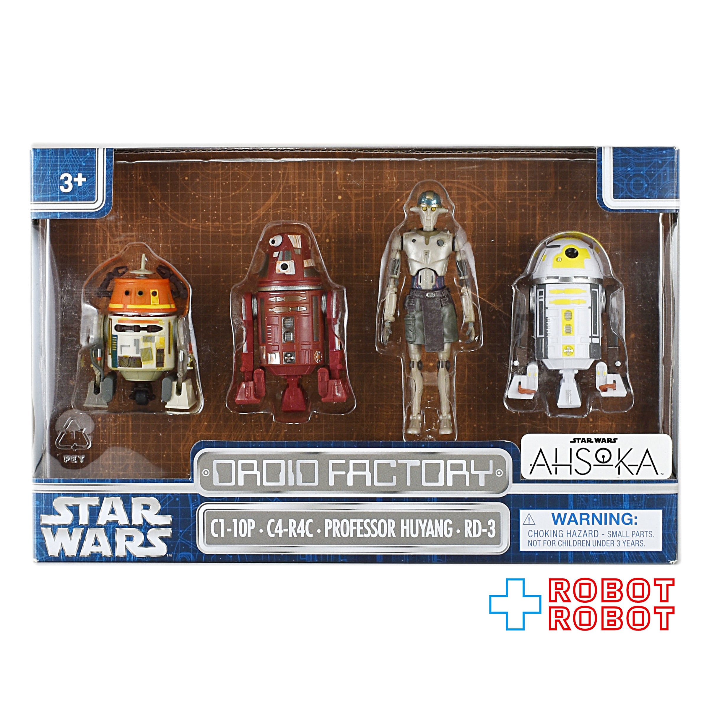 スター・ウォーズ ドロイドファクトリー アソーカ フィギュアセット 未