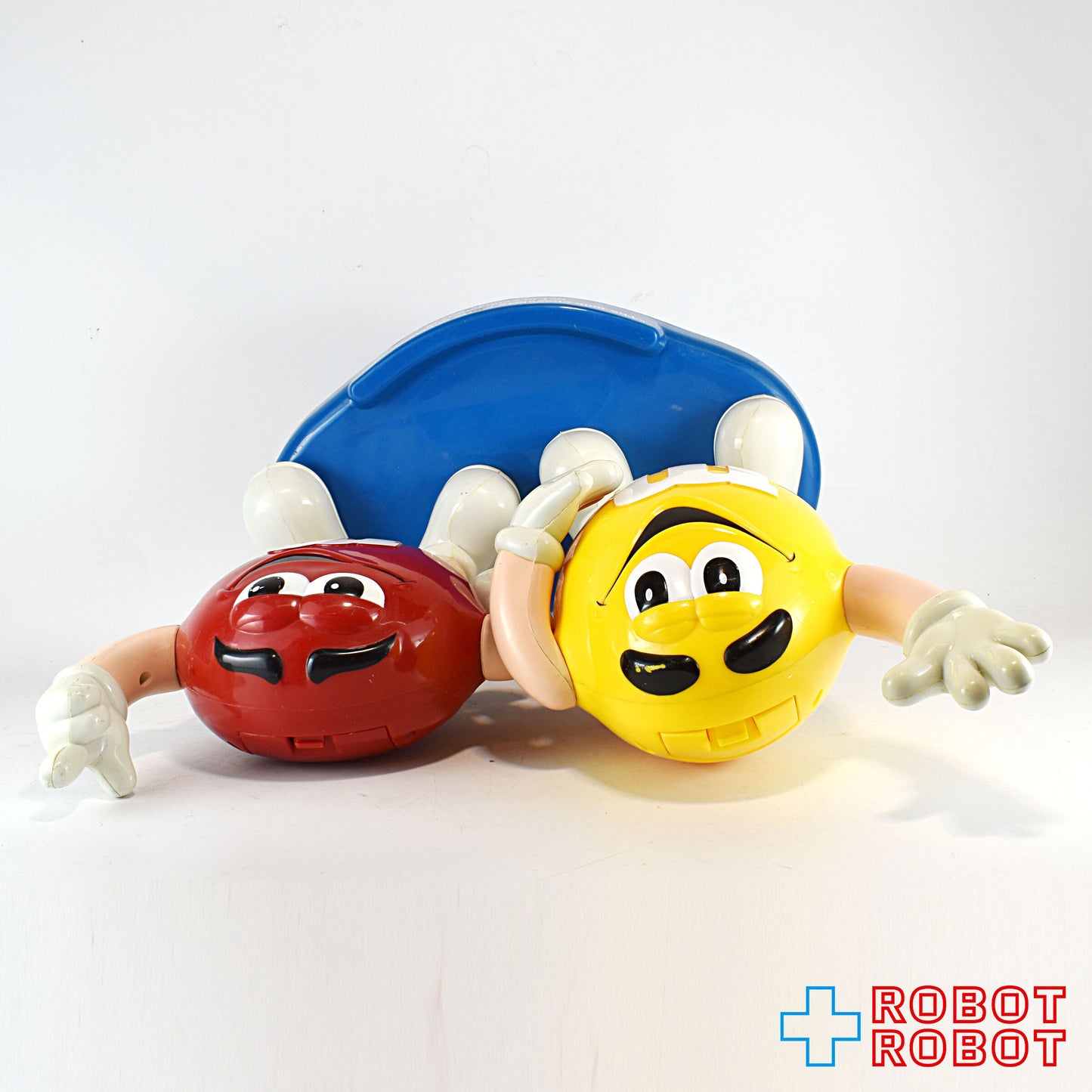 M&M's ディスペンサー イエロー＆レッド エムアンドエムズ 企業物