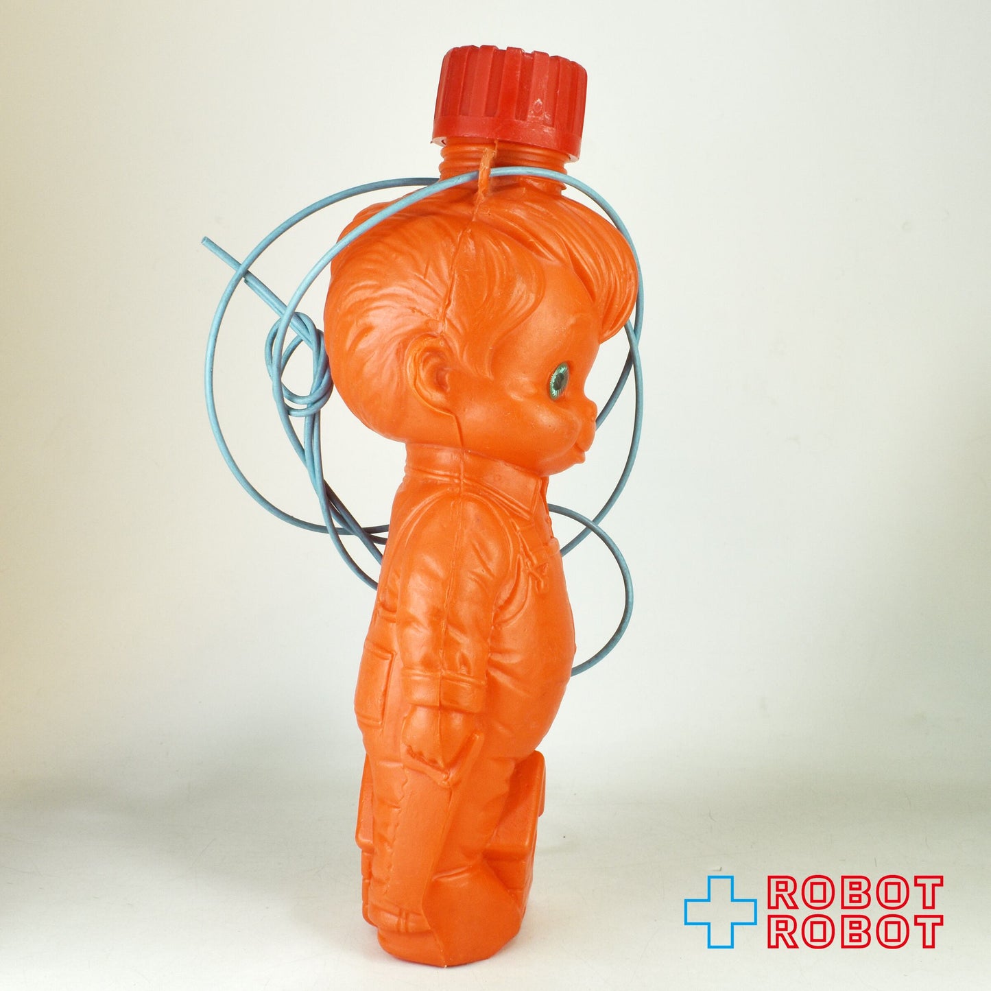 AYINSA 大工の男の子 ソーキー  バブルバスボトル プラスチックフィギュア メキシコ製