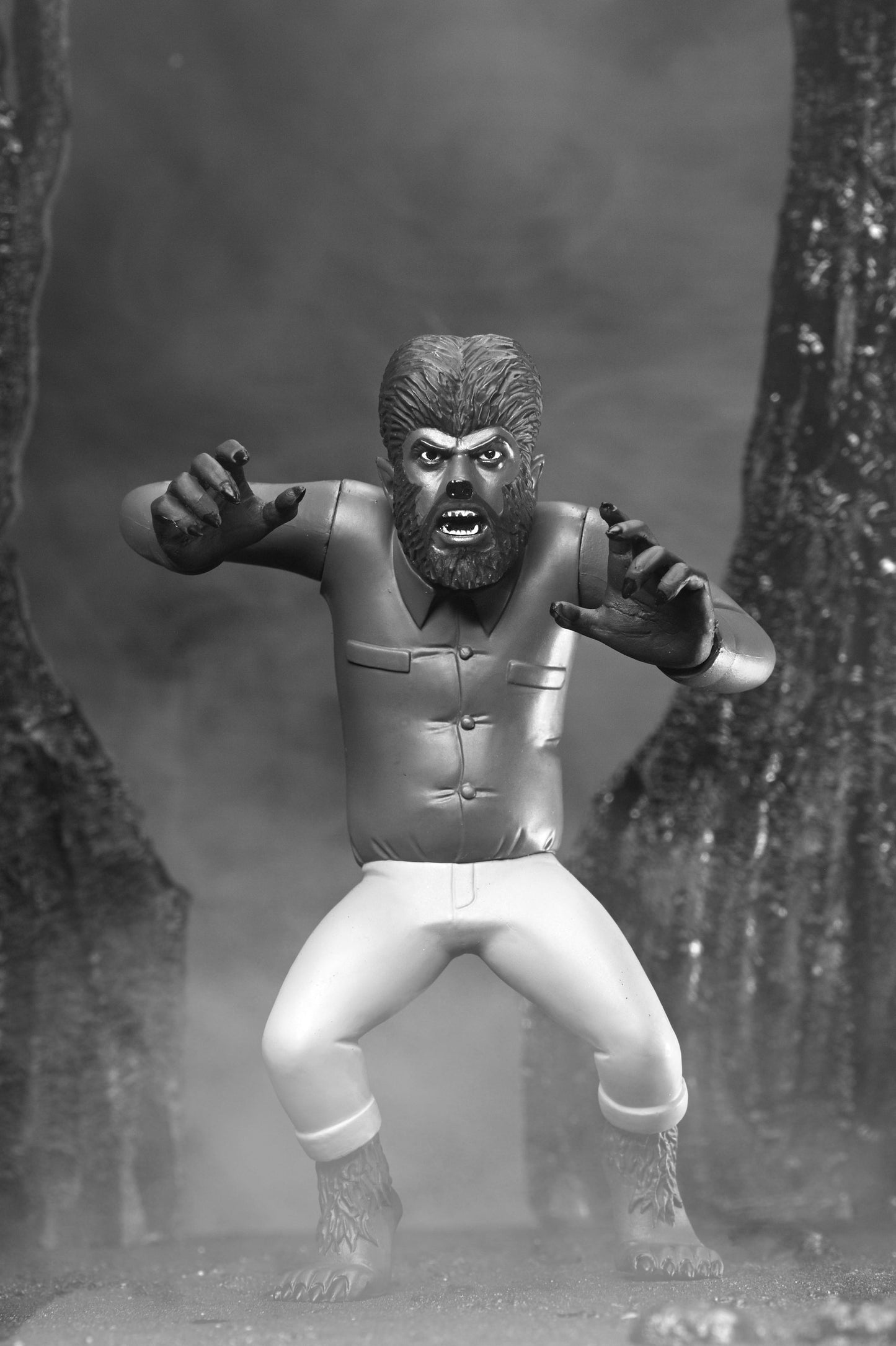 ネカ トゥーニーテラーズ スタイライズド ユニバーサルモンスターズ 狼男 シルバースクリーン Ver. 6インチ アクションフィギュア 未開封